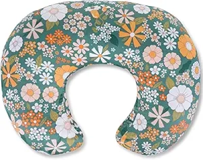 Nursing Pillow with Removable Cotton Cover - Breastfeeding & Bottle Feeding Support
