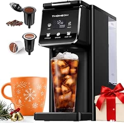 Best Single Serve Coffee Maker for K-Cup & Ground Coffee | Hot & Iced with Bold Setting