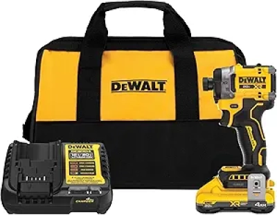 20V MAX XR Brushless Impact Driver Kit - 2,500 in-lbs Torque (DCF860QQ1)