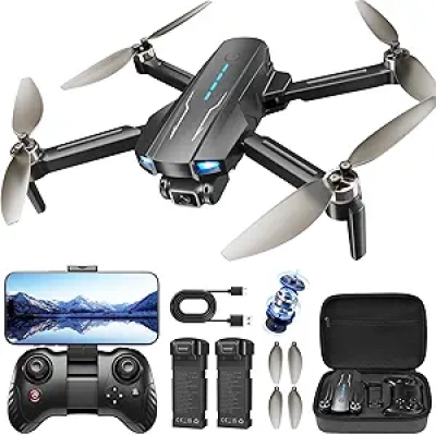 1080P HD FPV Drone for Kids & Adults - Brushless Motor Quadcopter with Camera