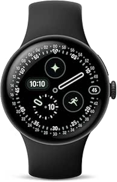 Google Pixel Watch 4 45mm Android Smartwatch - 40-Hour Battery, Heart Rate & Sleep Tracking
