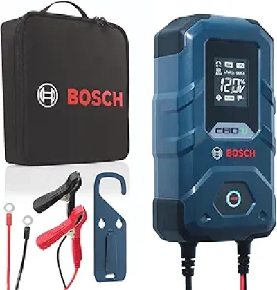 Bosch C80-Li 20A Fast Battery Charger for Lithium & Lead-Acid Batteries