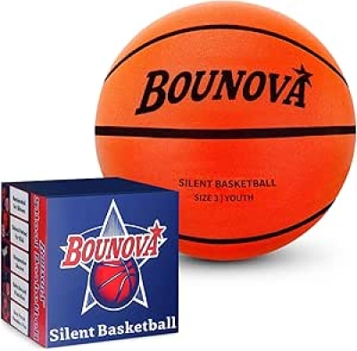 Silent Basketball Indoor Training Ball | 80% Noise Reduction | Pro-Grade PU Foam