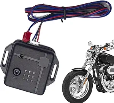 Wireless Motorcycle Alarm System - Waterproof Motion Sensor Security Device