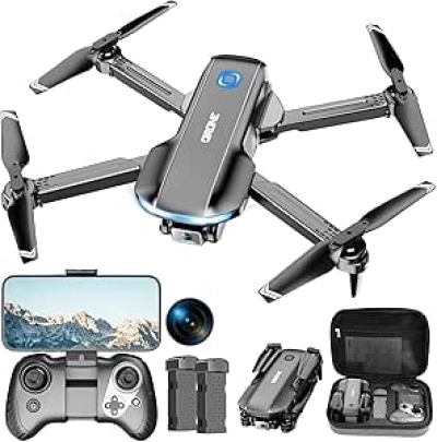 1080P HD FPV Foldable Drone for Adults & Beginners | RC Quadcopter with Camera