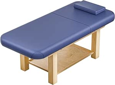 28in Professional Massage Table 1500lbs Capacity | Adjustable Wooden Base Spa Bed