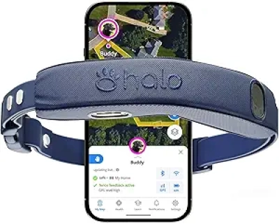 Halo Collar 5 - GPS Dog Fence & Wireless Pet Tracker with Real-Time Location