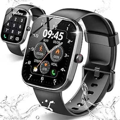 Csasan Smart Watch for Men & Women - 1.91" HD Display, Heart Rate Monitor, 110+ Sports Modes, IP68 Waterproof
