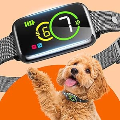 1S Stop Barking Smart Dog Bark Collar - Humane Anti Barking Device for All Dogs