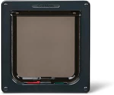Cat Mate 4-Way Locking Cat Flap - Secure Pet Door for Small to Medium Cats