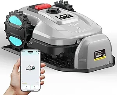 Smart Robot Lawn Mower with App Control - Auto-Charging & Obstacle Detection