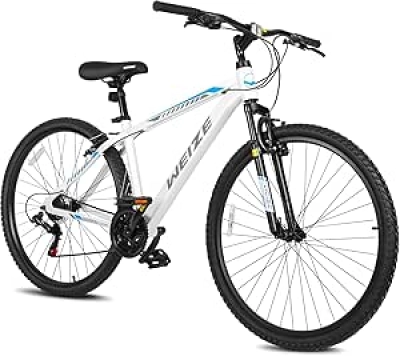 WEIZE 29 Inch Hardtail Mountain Bike - 21-Speed MTB with Aluminum Frame
