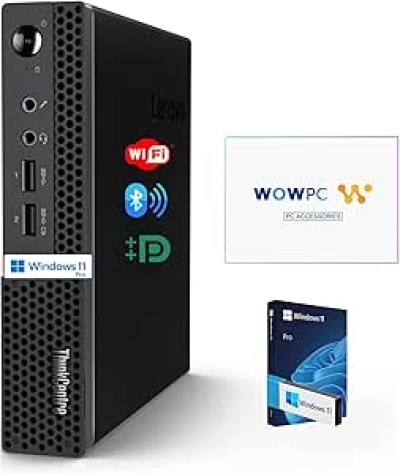 Lenovo ThinkCentre M625 Micro Desktop - 16GB RAM, 512GB SSD, Windows 11 Pro