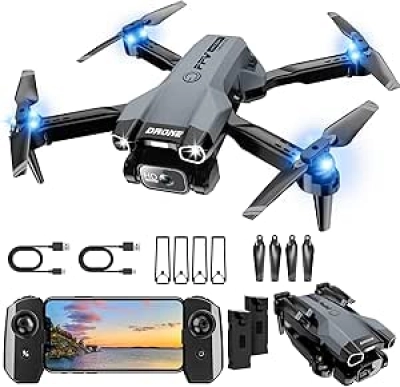 1080P Mini Drone for Beginners - WiFi Camera Drone with Gesture Control & App