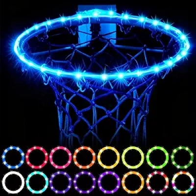 16 Color LED Basketball Hoop Light - Remote Control Waterproof Outdoor Lights