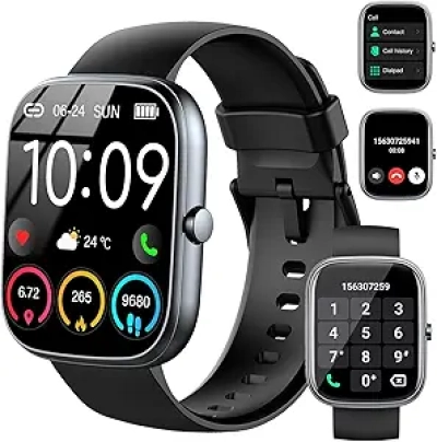 Smart Watch for Men Women 2025 - 1.91" HD Display, Call Function, 112+ Sports Modes