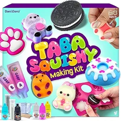 Taba Squishy Making Kit for Kids - DIY Craft Kit for Ages 5-12