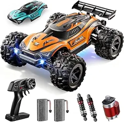 High-Speed 1:18 RC Monster Truck 4x4 - 38+ KPH Off-Road Remote Control Car for Adults