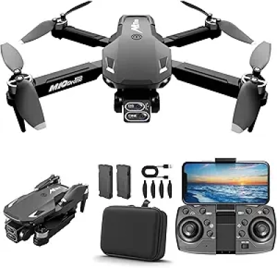 2K FPV Drone with Camera for Adults & Kids | One-Key Takeoff, Foldable, 2 Batteries