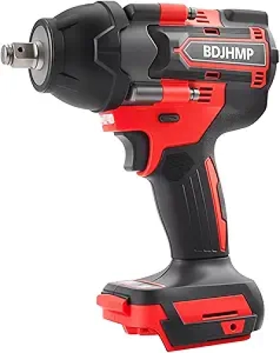1500 N.m Cordless Impact Wrench 1/2" | Brushless Motor, 3000 RPM, Makita 18V Compatible