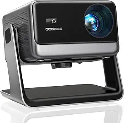 GooDee 4K Smart WiFi Projector with Auto Focus, Dolby Audio & Netflix Built-in