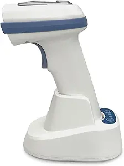 AMBIR BR312 Wireless Healthcare Barcode Scanner | 2.4GHz USB Charging Station