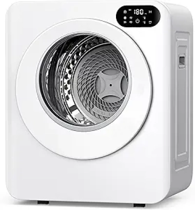Euhomy 1.5 Cu.Ft Portable Clothes Dryer - 850W Electric Dryer for Apartments & Small Spaces