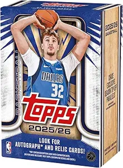 2025-26 Topps Basketball Factory Sealed Value Box - Official NBA Trading Cards