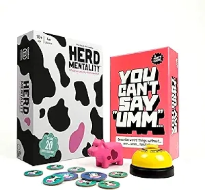 Party Game Bundle: Herd Mentality & You Can't Say UMM – Best Family Board Games