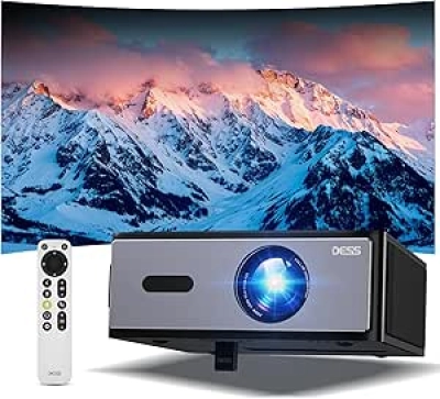 Dess C4 Pro ATV1 Smart Projector - WiFi & Bluetooth Video Projector