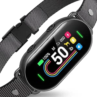 Smart Dog Bark Collar with Dual AI Sensors | 10-100 lbs Dogs | Anti-False Trigger