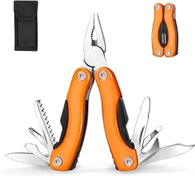 14-in-1 Multitool Pliers - Portable EDC Pocket Knife for Men | Camping & Outdoor Gear