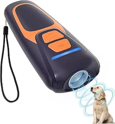 Ultrasonic Dog Bark Deterrent Device - 50FT Rechargeable Anti Barking Control