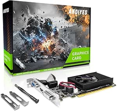 GT 610 2GB GDDR3 Low Profile Graphics Card - Silent Fanless Design