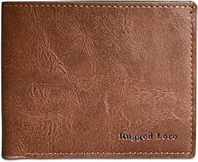 Premium Leather Mens Wallet - Slim Bifold RFID Blocking Travel Wallet for Men