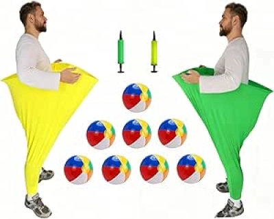 Granny Pants Yard Game - Adult Outdoor Toss Game with Bouncy Balls