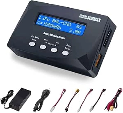 XT60 Balance Battery Charger Discharger - Multi-Chemistry Cell Meter & Resistance Tester