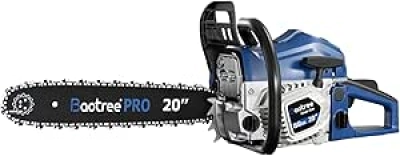 62CC Gas Chainsaw 20 Inch - Professional Tree Cutting & Logging Saw