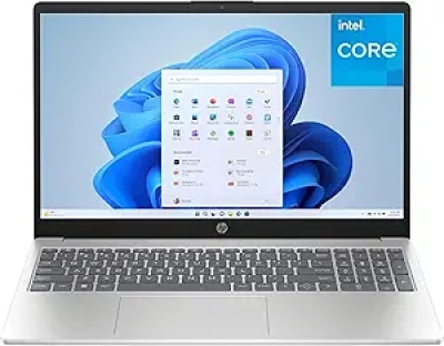 HP 15.6" FHD Laptop - Intel 4-Core, 16GB RAM, 256GB SSD, Windows 11