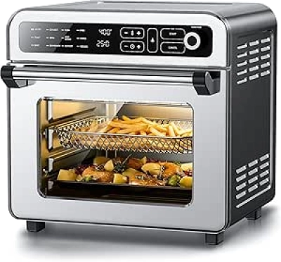 18QT Air Fryer Toaster Oven Combo - 12-in-1 Digital Convection Oven, 1750W
