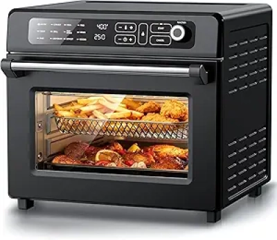 25QT Air Fryer Toaster Oven Combo - 12-in-1 Large Convection Airfryer