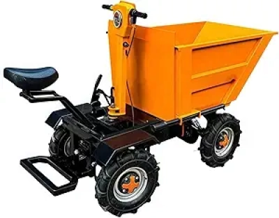 2205 lbs Electric Dump Cart - Heavy-Duty All-Terrain Utility Wagon with 1900W Motor