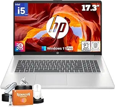 HP 17 inch Laptop i5-1334U 32GB RAM 1TB SSD Windows 11 Pro - Business & Student