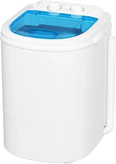 INTERGREAT Mini Portable Washing Machine 5.5 lbs - Compact Washer for Apartments, Dorms & RV