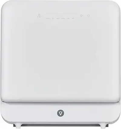 5L Portable Mini Dishwasher - Compact Countertop, No Hookup, 162°F High-Temp