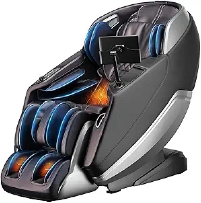 BestMassage Zero Gravity Massage Chair with SL Extra-Long Track & Voice Control