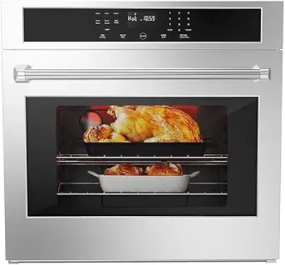 30 Inch Electric Wall Oven 4.8 Cu.ft | Self-Cleaning Convection Oven for Kitchen