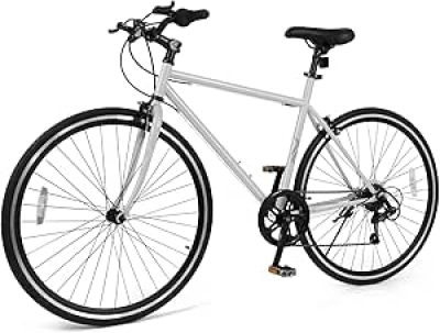26" Mountain Bike for Men Women Adults | 6-Speed All-Terrain Bicycle with Dual Brakes