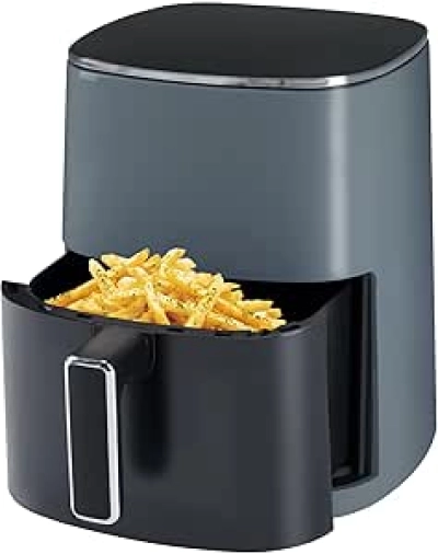 NEWBULIG 6QT Square Air Fryer with Window - 12 Cooking Modes
