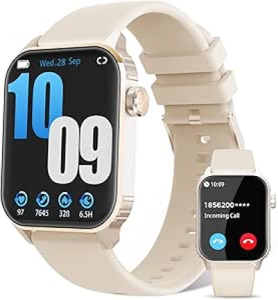 Smart Watch for Women & Men - 120 Sports Modes, 1.83" HD Display, Heart Rate Monitor, IP67 Waterproof
